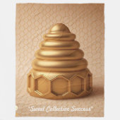 Couverture Polaire "Golden Light Designs" (Devant)