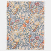 Couverture Polaire Golden Lily, William Morris (Devant)