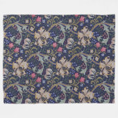 Couverture Polaire Golden Lily, William Morris (Devant (Horizontal))