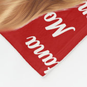 Couverture Polaire Golden Retriever Chien's Nom Noël (Coin)