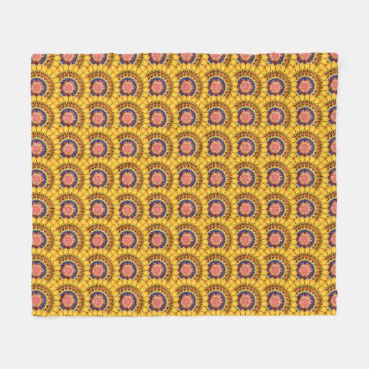 Couverture Polaire Golden sunburst (Devant (Horizontal))