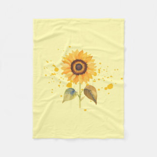 Couverture Polaire Golden Sunburst
