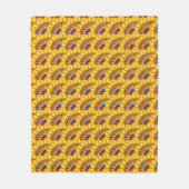 Couverture Polaire Golden sunburst  (Devant)