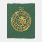 Couverture Polaire Golden Targaryen Crest (Devant)