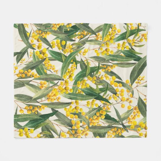 Couverture Polaire Golden Wattle (Acacia pycnantha) est le na de l'Au (Devant (Horizontal))