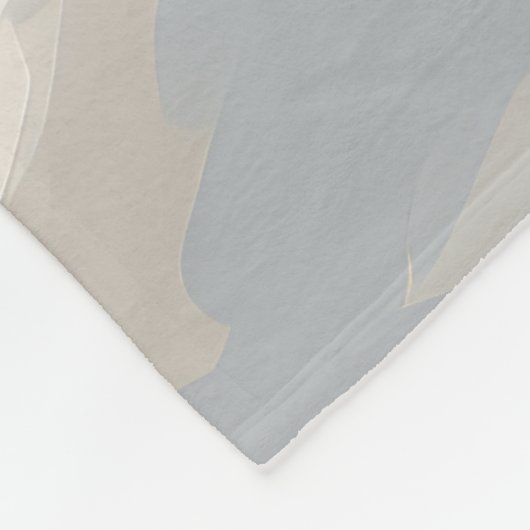 Couverture Polaire Goldendoodle Chien dans Noël de neige (Coin)