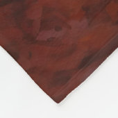 Couverture Polaire Goldendoodle en automne Leaves Fall Inspire (Coin)