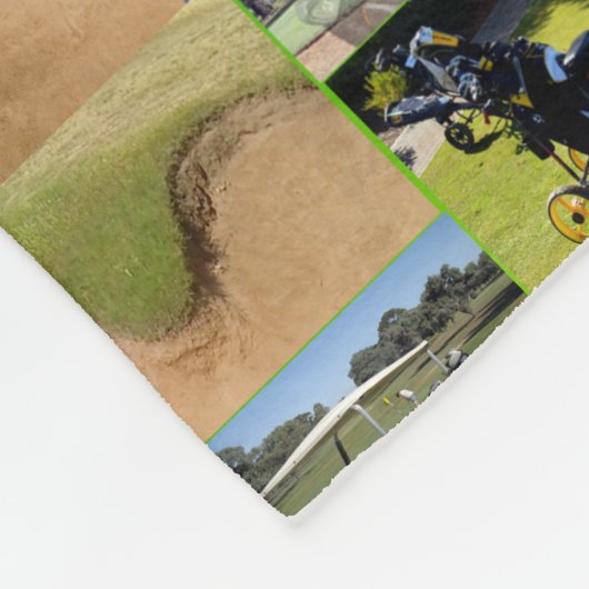 Couverture Polaire Golf Collage (Coin)