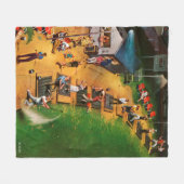 Couverture Polaire Golf Driving Range par John Falter (Devant (Horizontal))