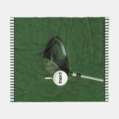 Couverture Polaire Golf Personnalisé (Devant (Horizontal))