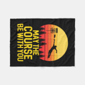 Couverture Polaire Golf sur disque avec vous (Devant (Horizontal))