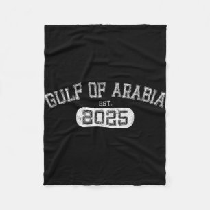 Couverture Polaire Golfe D'Arabie Est 2025 Trump Arabian Gulf Funny P