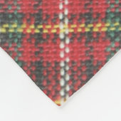 Couverture Polaire Golfeuse de nom initial Stewart Tartan Plaid (Coin)