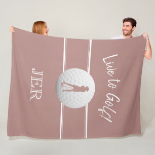 Couverture Polaire Golfeuses Dames Sport Mode Rose Poussiéreux Rose P