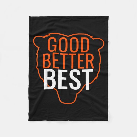Couverture Polaire Good Better Bes Chicago Good Better Men Women (Devant)