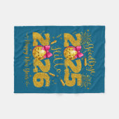 Couverture Polaire Goodbye 2025 Hello 2026 Happy New Year's Eve  (Devant (Horizontal))