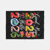 Couverture Polaire Goodbye 2025 Hello 2026 Merry Christmas Happy New  (Devant (Horizontal))