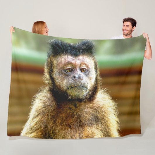 COUVERTURE POLAIRE GOOFEY MONKEY (En situation)