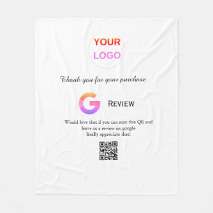 Couverture Polaire Google examen logo de l'entreprise Analyser QR exa