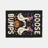 Couverture Polaire Goose Bumps Goosebumps Halloween Silly Meme Funny (Devant (Horizontal))