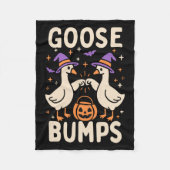 Couverture Polaire Goose Bumps Goosebumps Halloween Silly Meme Funny (Devant)