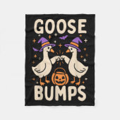 Couverture Polaire Goose Bumps Goosebumps Halloween Silly Meme Funny (Devant)