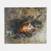 Couverture Polaire Gordon Setter (Devant (Horizontal))