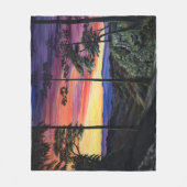 Couverture Polaire Gorge au coucher du soleil (Devant)