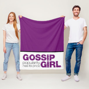 Couverture Polaire Gossip Girl - La Popularité A Son Prix