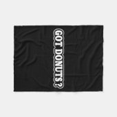 Couverture Polaire Got Donuts Funny Doughnut Lovers For Men Women  (Devant (Horizontal))