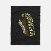 Couverture Polaire Got Weed Funny Monarch (Devant)