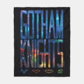 Couverture Polaire Gotham Knights City Letters (Devant)