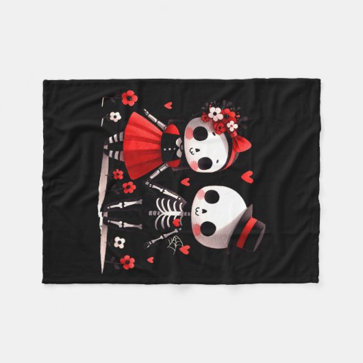 Couverture Polaire Gothic Valentine  (Devant (Horizontal))