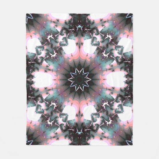 Couverture Polaire Gothique Frozen Winter Spider Web (Devant)