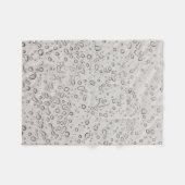 Couverture Polaire gouttelettes d'eau (Devant (Horizontal))