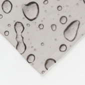 Couverture Polaire gouttelettes d'eau (Coin)