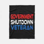 Couverture Polaire Government Shutdown Veteran  (Devant)