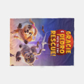 Couverture Polaire Gracie & Pedro : Animaux de compagnie à la Secourt (Devant (Horizontal))