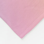 Couverture Polaire Gradient arc-en-ciel Pastel (Coin)