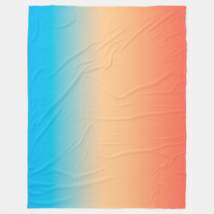 Couverture Polaire Gradient ombre