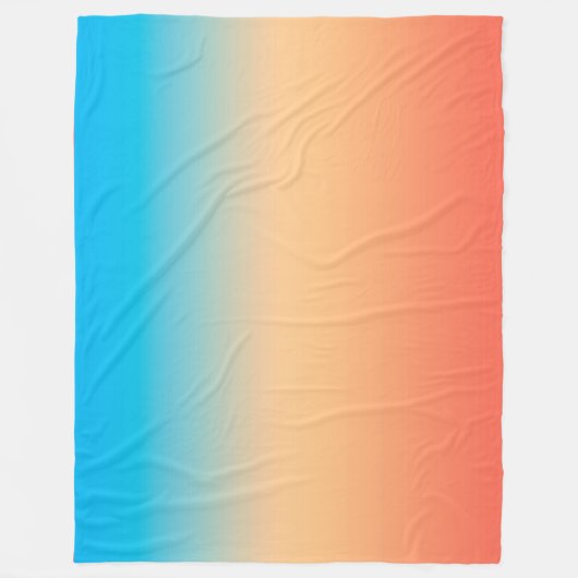 Couverture Polaire Gradient ombre (Devant)