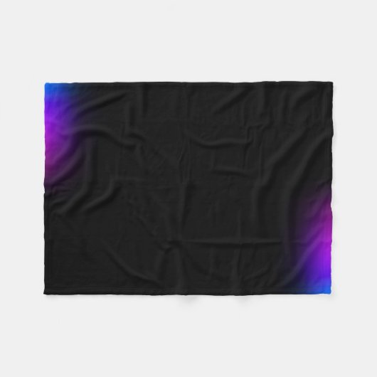Couverture Polaire Gradient violet noir (Devant (Horizontal))