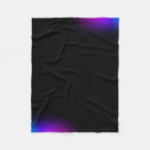 Couverture Polaire Gradient violet noir (Devant)