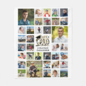 Couverture Polaire Graduation moderne 35 Photo Collage GRAD (Devant)