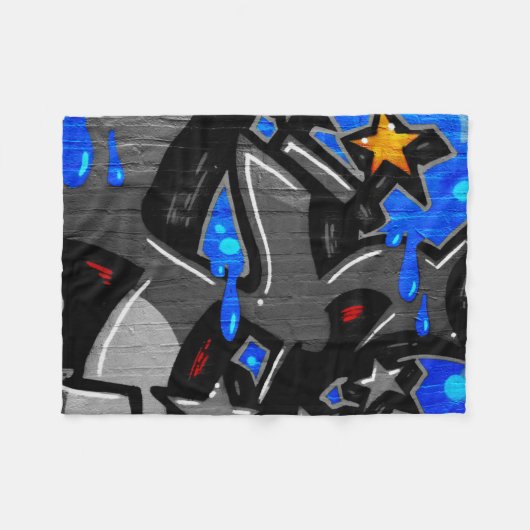Couverture Polaire Graffiti 3 fbcna (Devant (Horizontal))