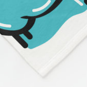 Couverture Polaire graffiti de rue Abstrait lettrage éléments avec g (Coin)