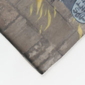 Couverture Polaire Graffiti de sorcière sauvage étrange (Coin)
