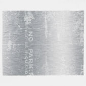 Couverture Polaire Graffiti gris (Devant (Horizontal))