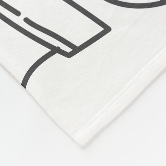 Couverture Polaire Graffiti mignon : Doodle Art Set. (Coin)