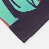 Couverture Polaire Graffiti moderne (Coin)